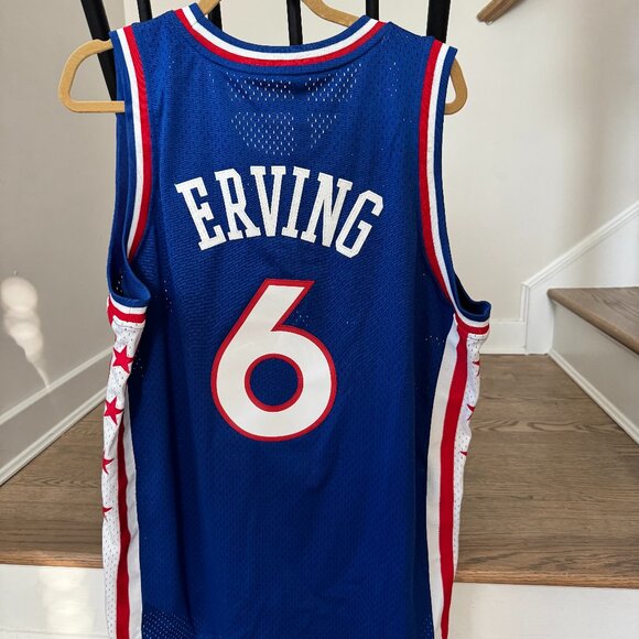 Men's Philadelphia Sixers Erving Jersey - Picture 2 of 3